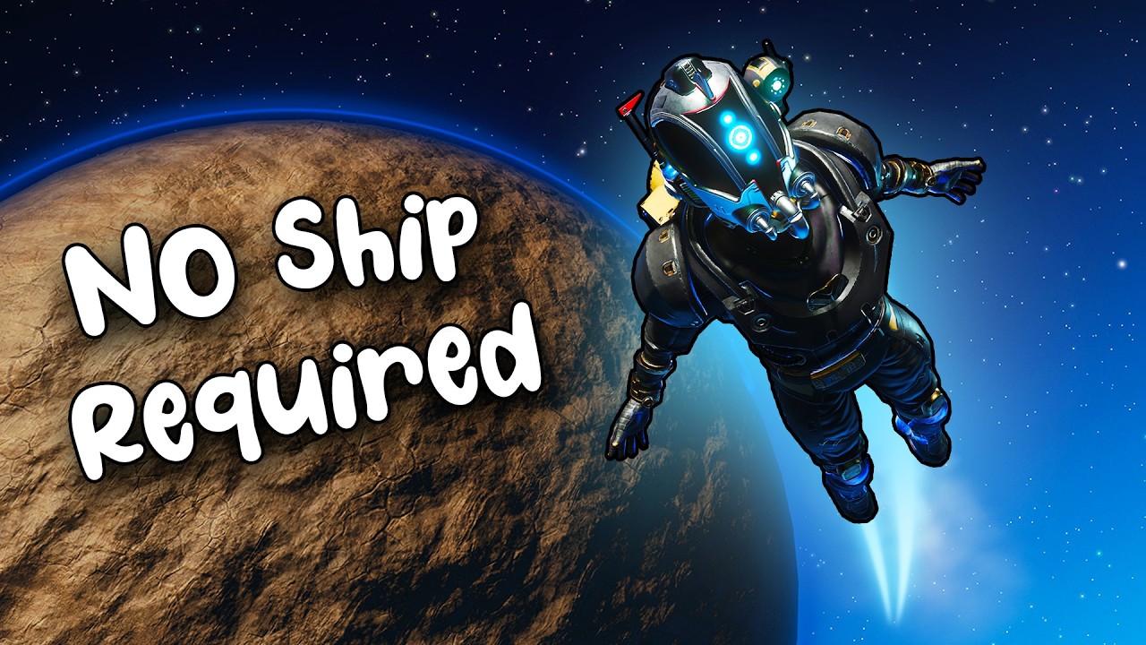 Flying Around a Planet Without a Starship