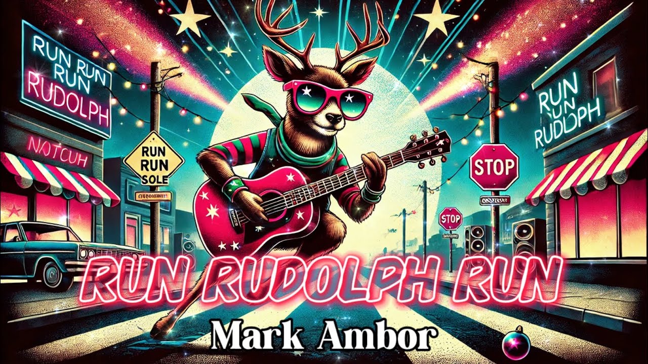 Mark Ambor - Run Rudolph Run (lyrics) 