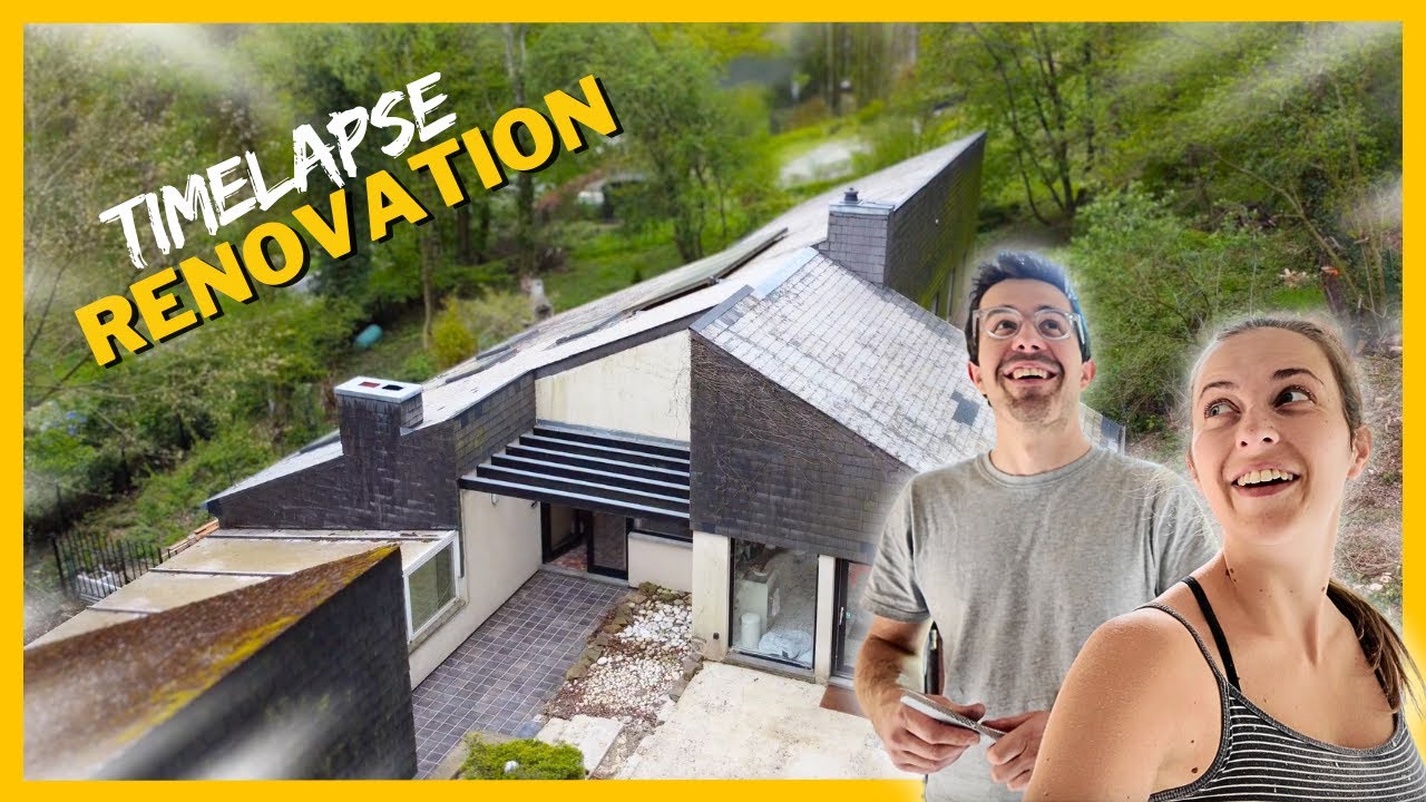 ON CASSE TOUT... en couple ! 💥 6 mois de TRAVAUX dans une maison des années 70 A L'ABANDON 