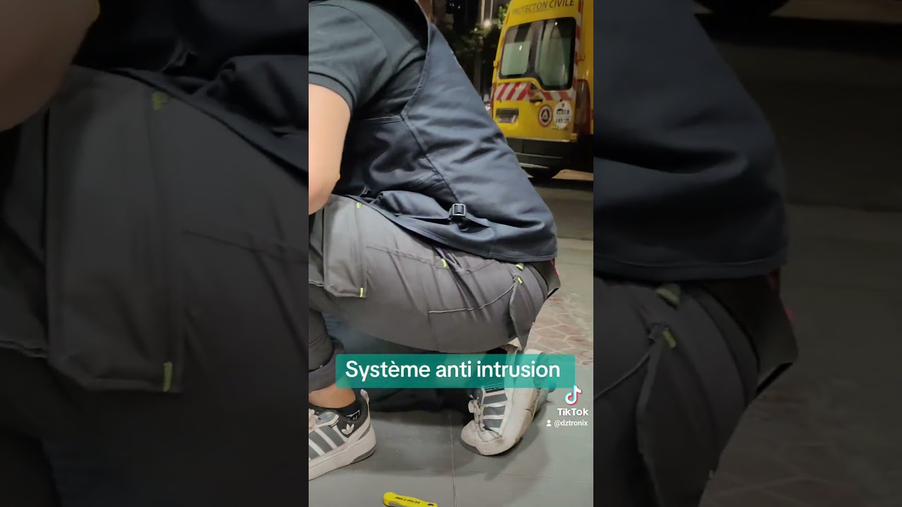 Installation d'un syst&egrave;me anti intrusion sans fils AJAX