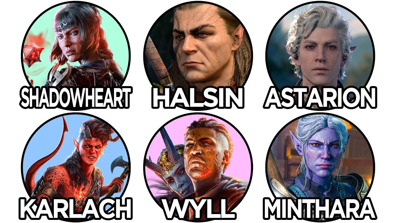 Every BALDUR'S GATE 3 Major Companions Character Explained