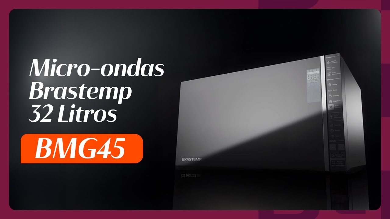 Micro-ondas Brastemp 32 Litros  BMG45