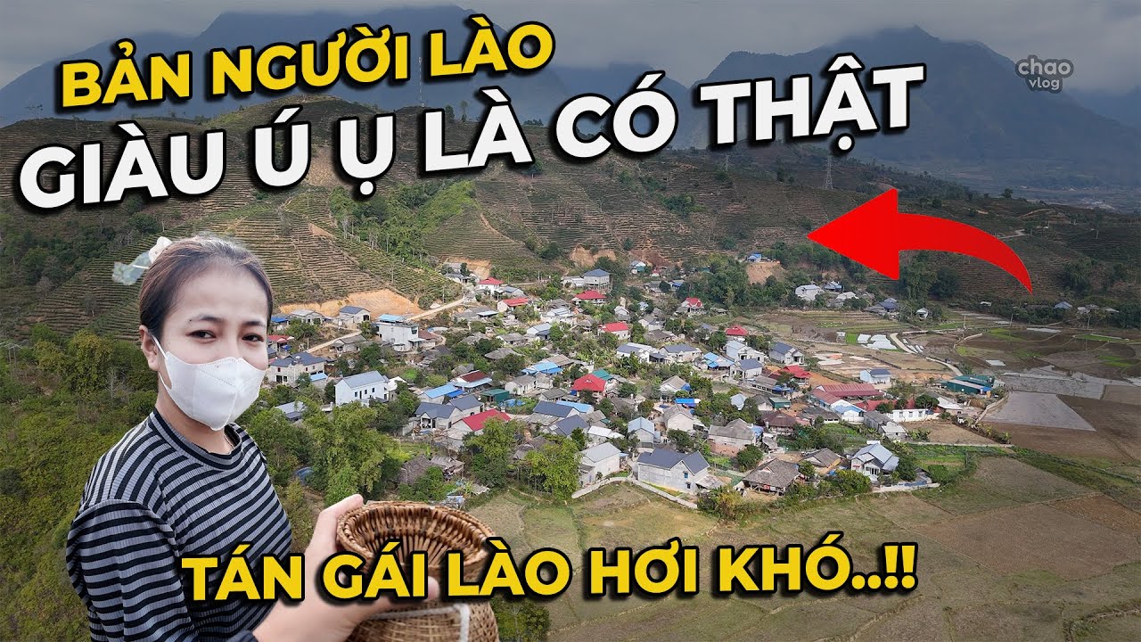 Ngỡ Ngàng Bản Tỉ Phú Người Lào Giàu Có Bắt Gặp Em Huyền Đi Xúc Cá Ở Suối Toàn Đồ Ngon..!!