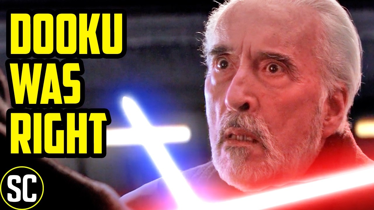 Why Dooku Was Right - And Prevented a Jedi Takeover of the Galaxy