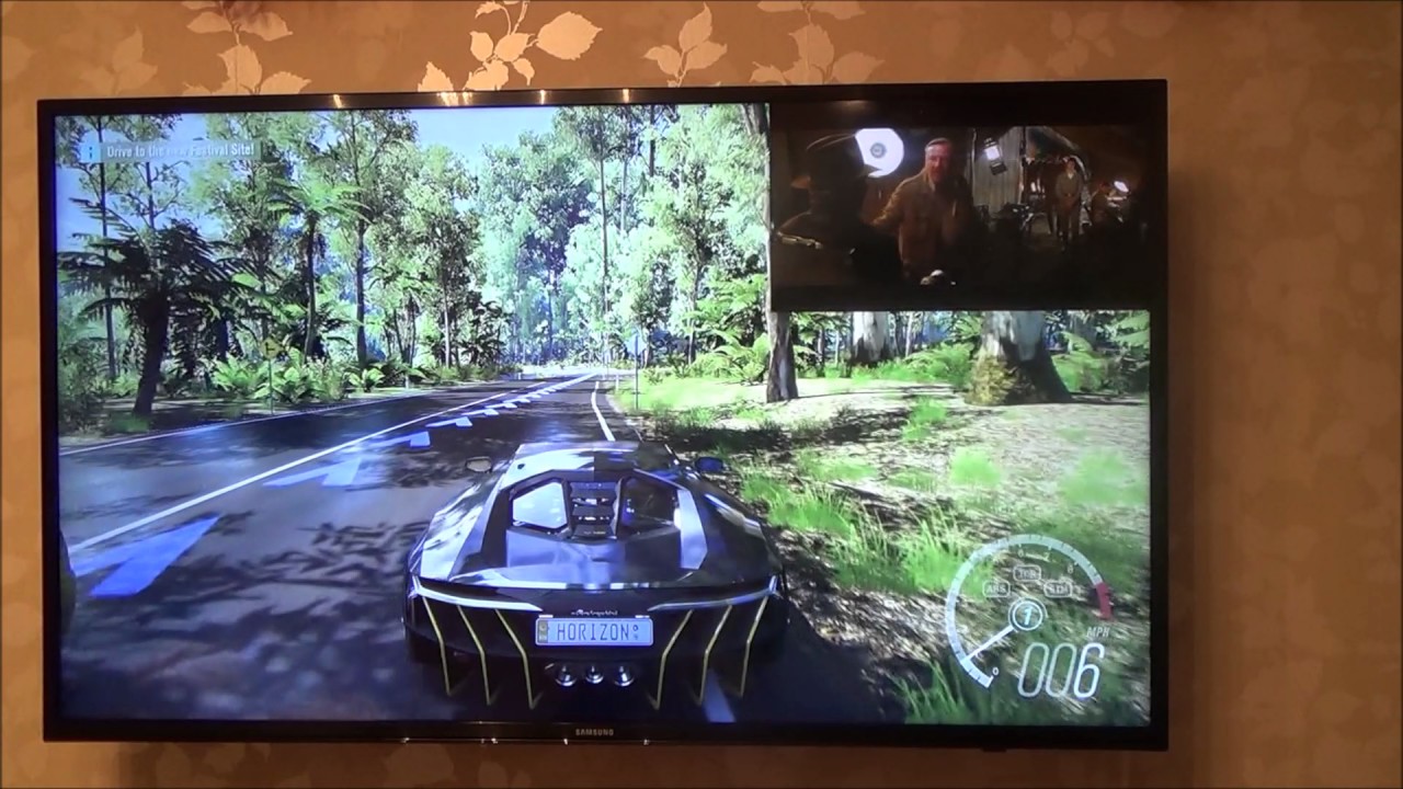 How to use PiP ( Picture in Picture ) on a Samsung TV to Watch 2 Screens at once