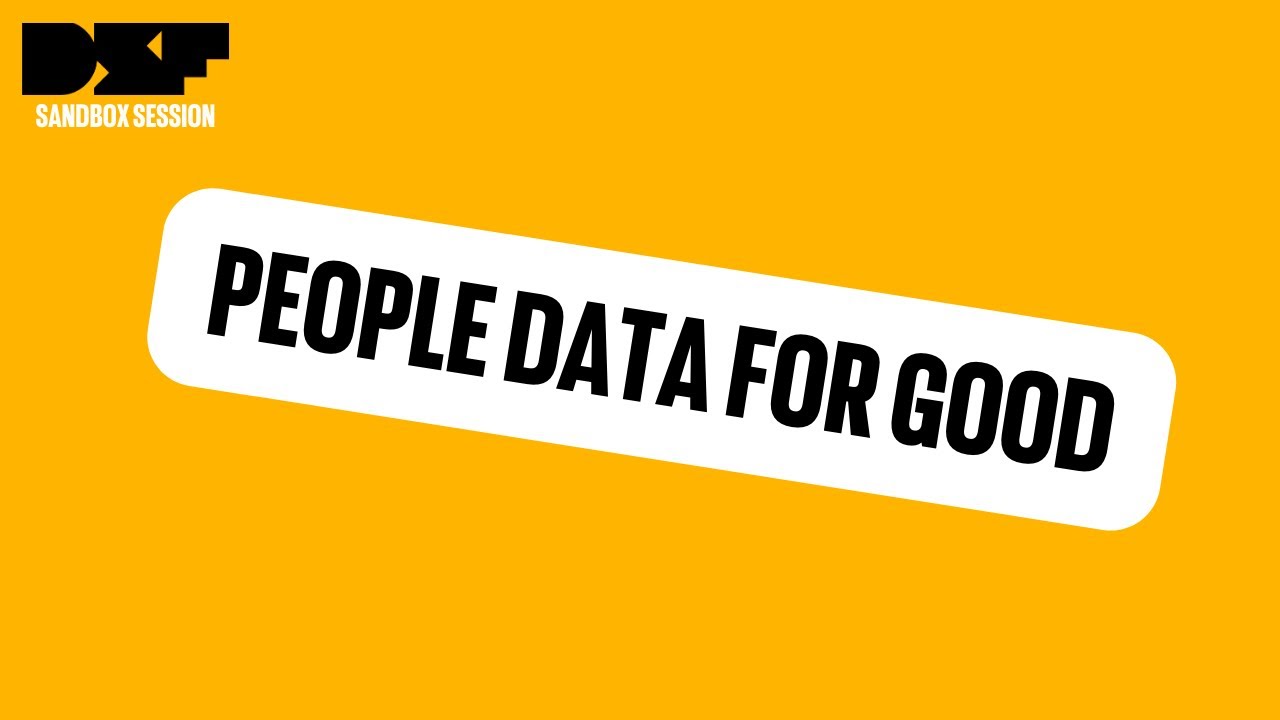 People Data for Good - Data Science Festival