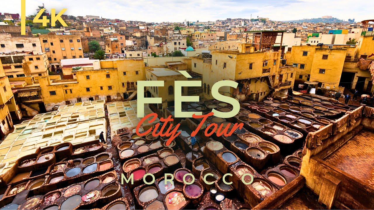 Tour of Fes, Morocco in 4K | Largest Medina in the World!