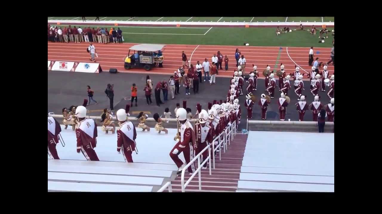 Alabama A&M University Band x Marching In (2013) - Marching Maroon & White