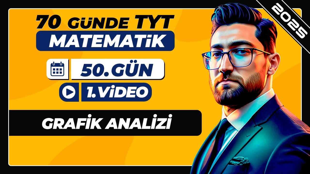 Grafik Analizi | 50.Gün - 1.Video | 70 Günde TYT Matematik Kampı | 2025