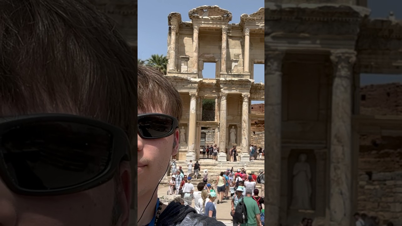 The Library of Celsus in Ancient Ephesus #ephesus #anatolian #turkey #t&uuml;rkiye #greece #asia #bible