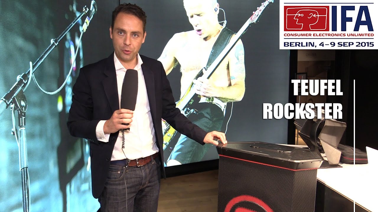 IFA 2015: Teufel Rockster Riesen-Bluetooth-Lautsprecher | Allround-PC.com