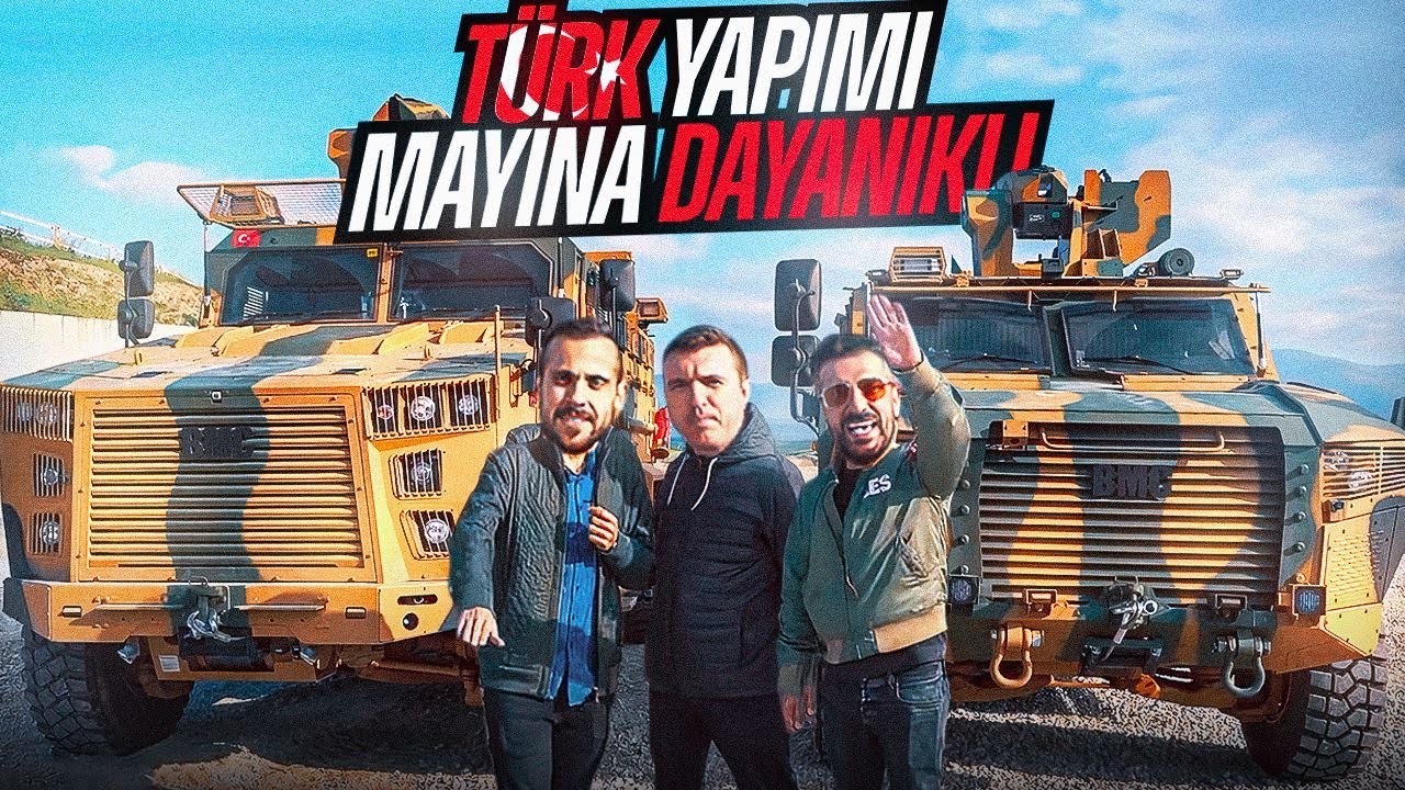 Türk Yapımı Mayına Dayanıklı | Zırhlı Askeri Araç Kullandık