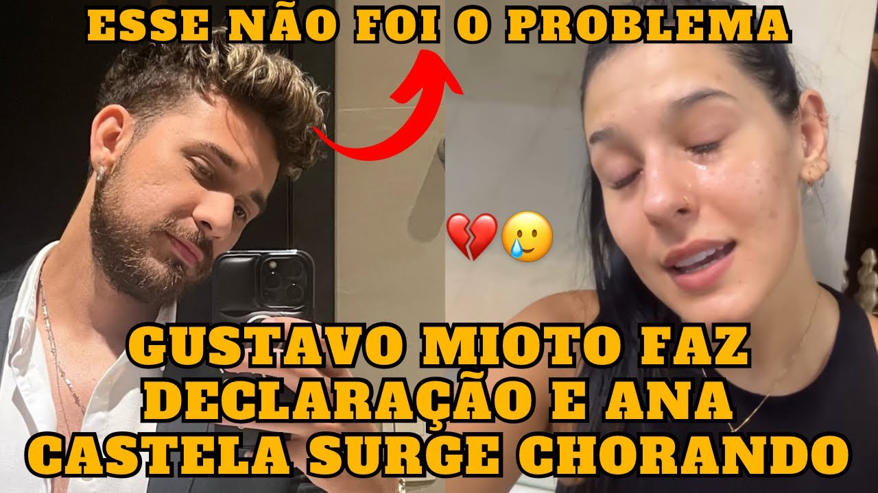 Gustavo Mioto faz DECLARAÇÃO sobre termino com Ana Castela e cantora surge aos PR4NTOS