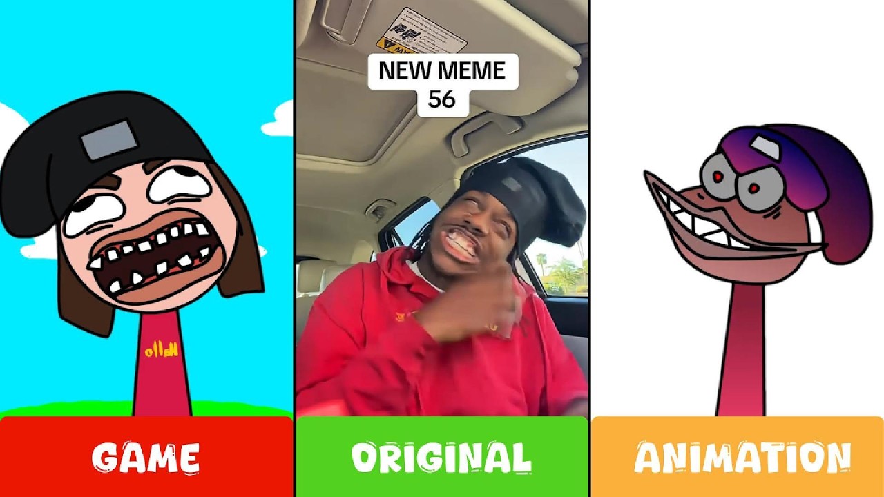 My Sprunki OC: 41, 45, 56, 61, 67  (Game Vs Original Vs Animation)