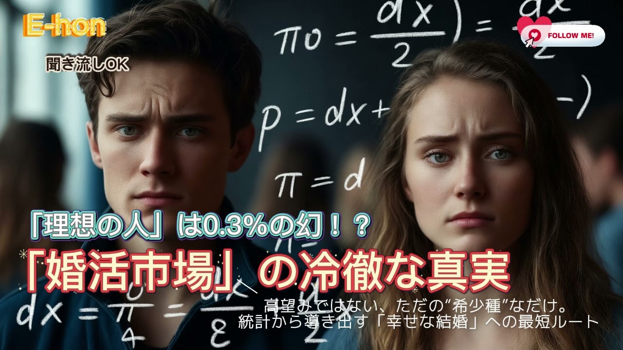 【婚活の数学】理想の相手は「1000人に3人」の幻？最新統計で判明した高スペック男女の生存確率