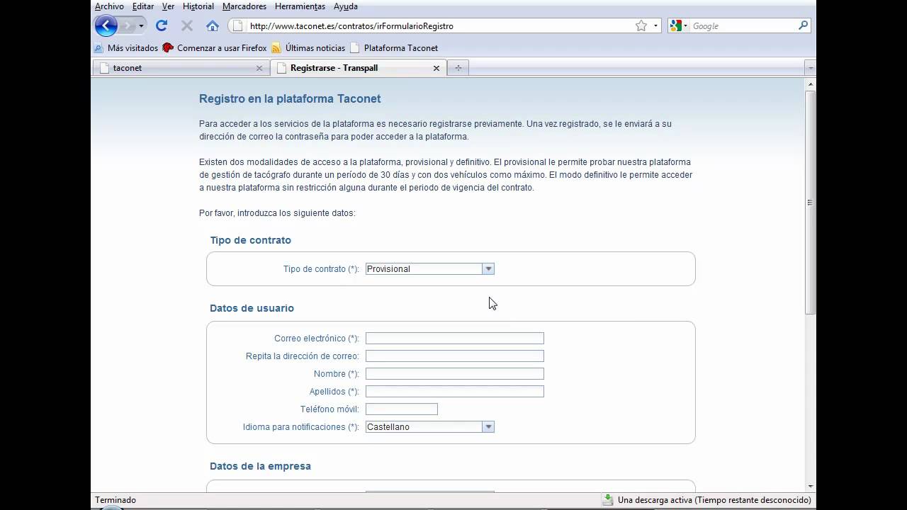 TACOGRAFO DIGITAL: TACONET LA SOLUCI&Oacute;N PARA LA GESTI&Oacute;N INTEGRAL DEL TAC&Oacute;GRAFO