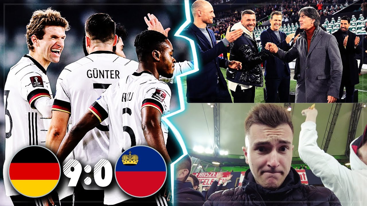 DEUTSCHLAND vs LIECHTENSTEIN 9:0 Stadion Vlog 🔥 Löw-Abschied + Torfestival!