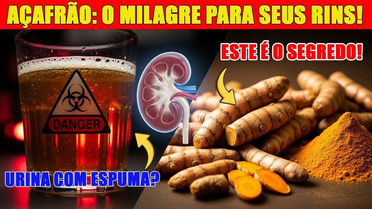 Como usar Açafrão para SALVAR seus RINS: 6 Métodos que você não conhece!