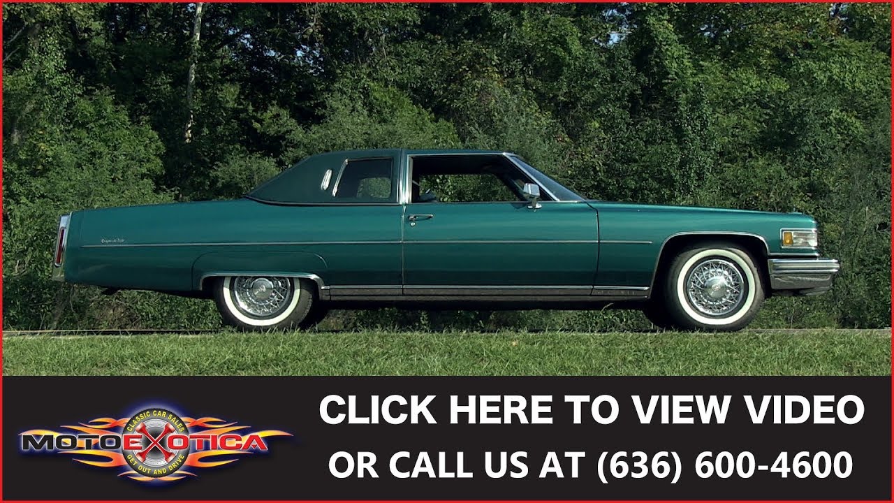 1976 Cadillac Coupe DeVille || SOLD