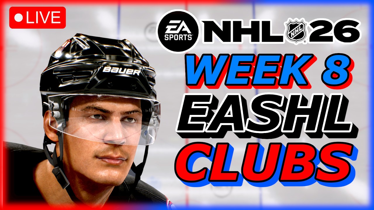 🔴COMMUNITY LIVESTREAM!!! ESPORTS TRYOUTS WEEK 8!!! NHL 26 EASHL