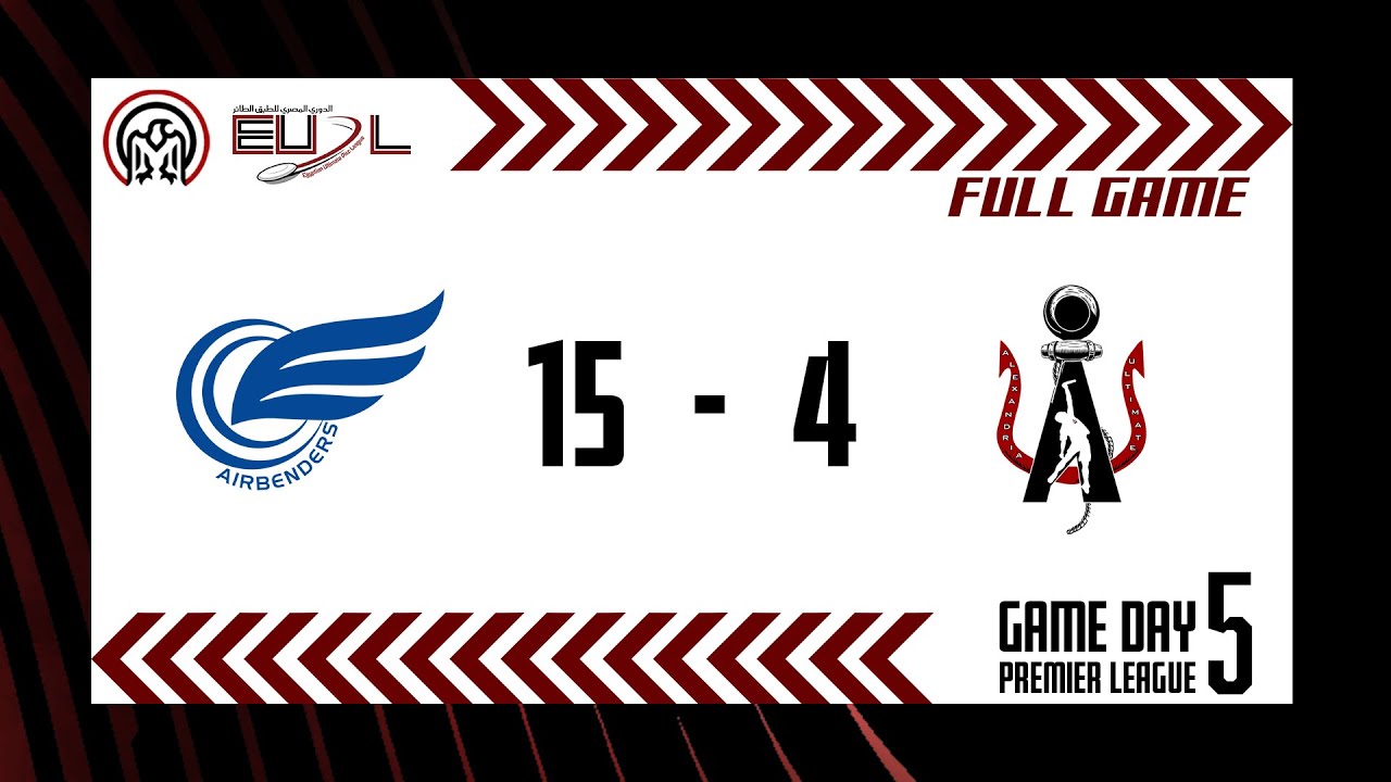 Airbenders VS Alexandria Ultimate - EUDL 25-26 - Premier League
