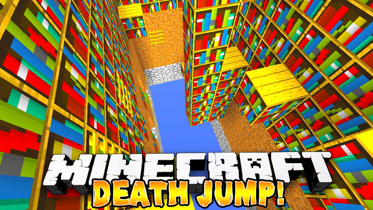 Minecraft - DEATH JUMP PARKOUR! - w/Preston & Nooch