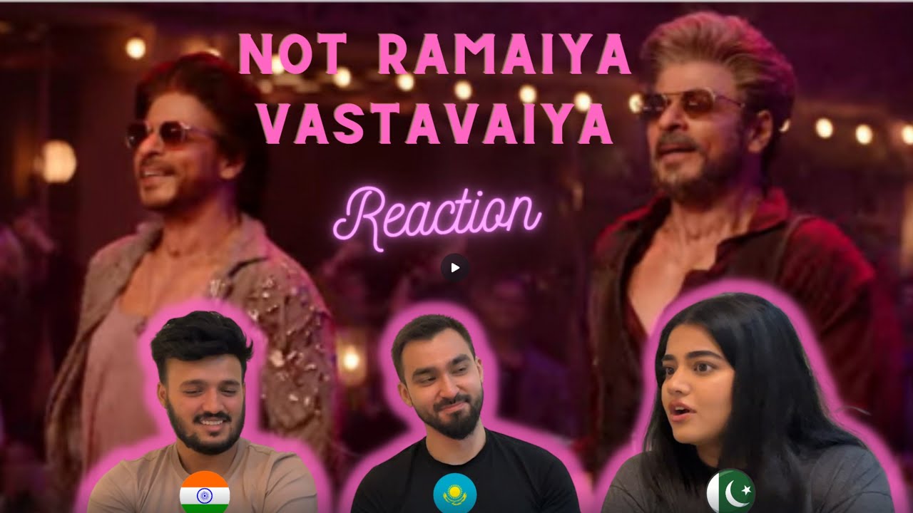 Jawan: Not Ramaiya Vastavaiya Extended Version (Hindi)  | SRK | Atlee | Anirudh | Foreigners React |