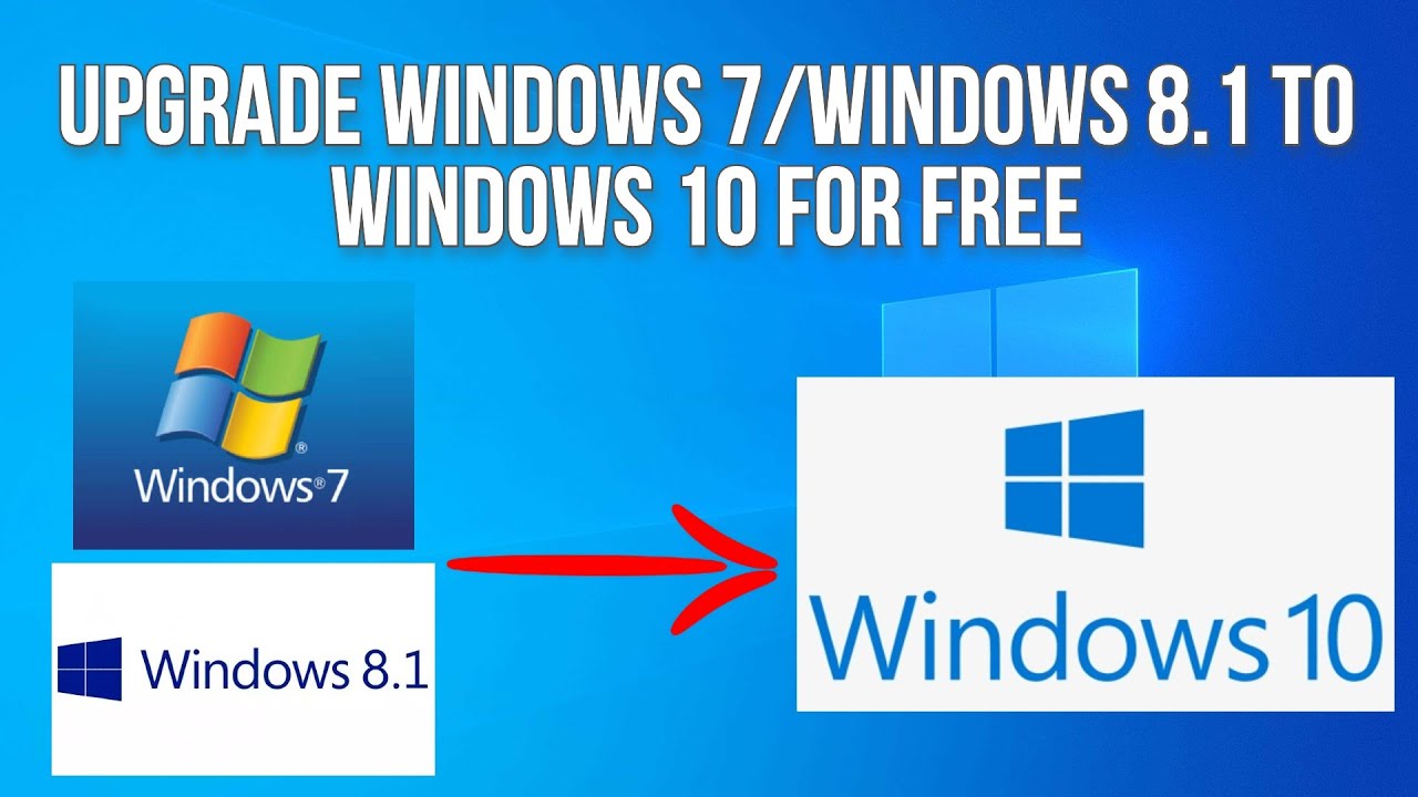 Обновите Windows 7/Windows 8.1 до Windows 10 бесплатно!