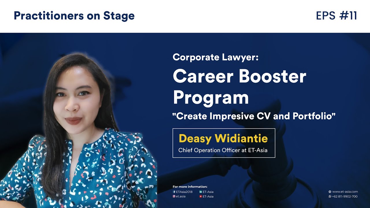 #EPS11 POS: Corporate Lawyer: Career Booster Program 