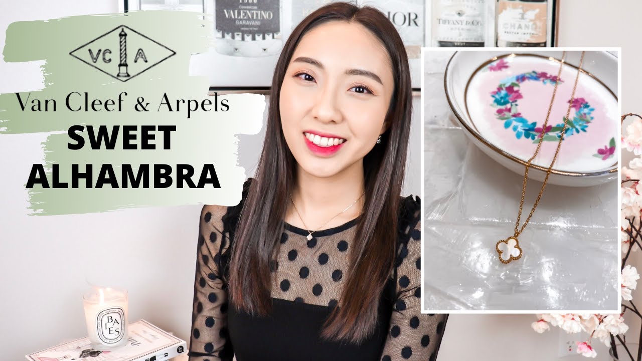 Обзор подвесного ожерелья Sweet Alhambra от Van Cleef & Arpels | Не слишком ли оно маленькое?