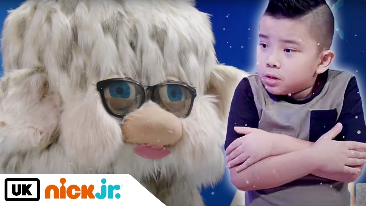 Calvin and Kaison's Play Power | Snow Ball Yeti | Nick Jr. UK