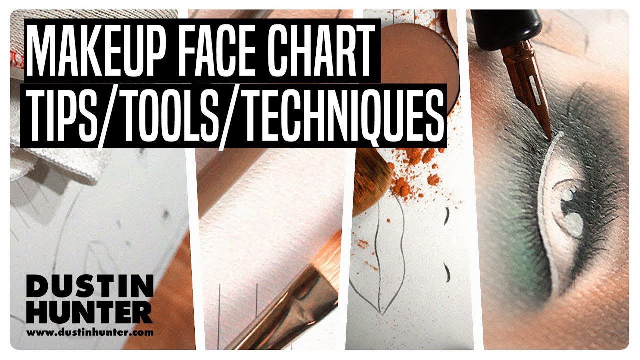 HOW TO: MAKEUP FACE CHART | TIPS, TOOLS + TECHNIQUES