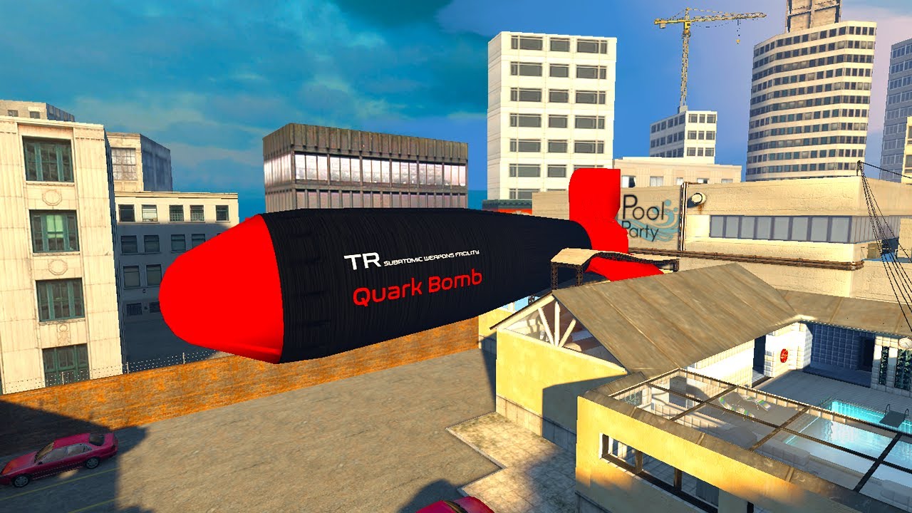 Garry's Mod Most Powerful Nuclear Bomb Testing In The City BOOM!