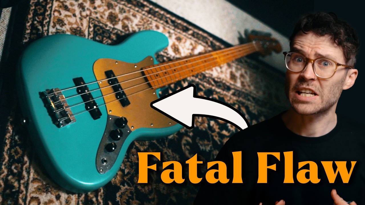 Компания Squier была ТАК близка к цели... | Винтажная бас-гитара Squier Jazz Bass, выпущенная к 4...