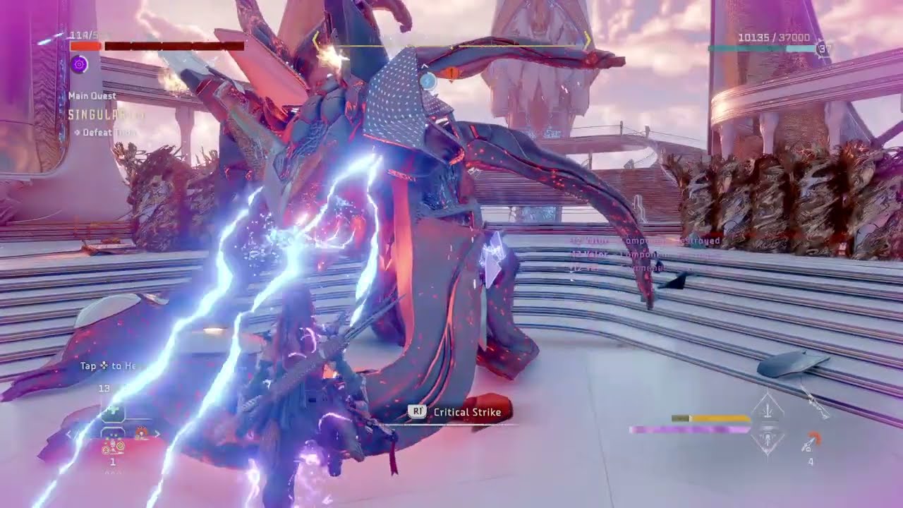 Horizon Forbidden West ultra hard new game+ Specter prime fast kill