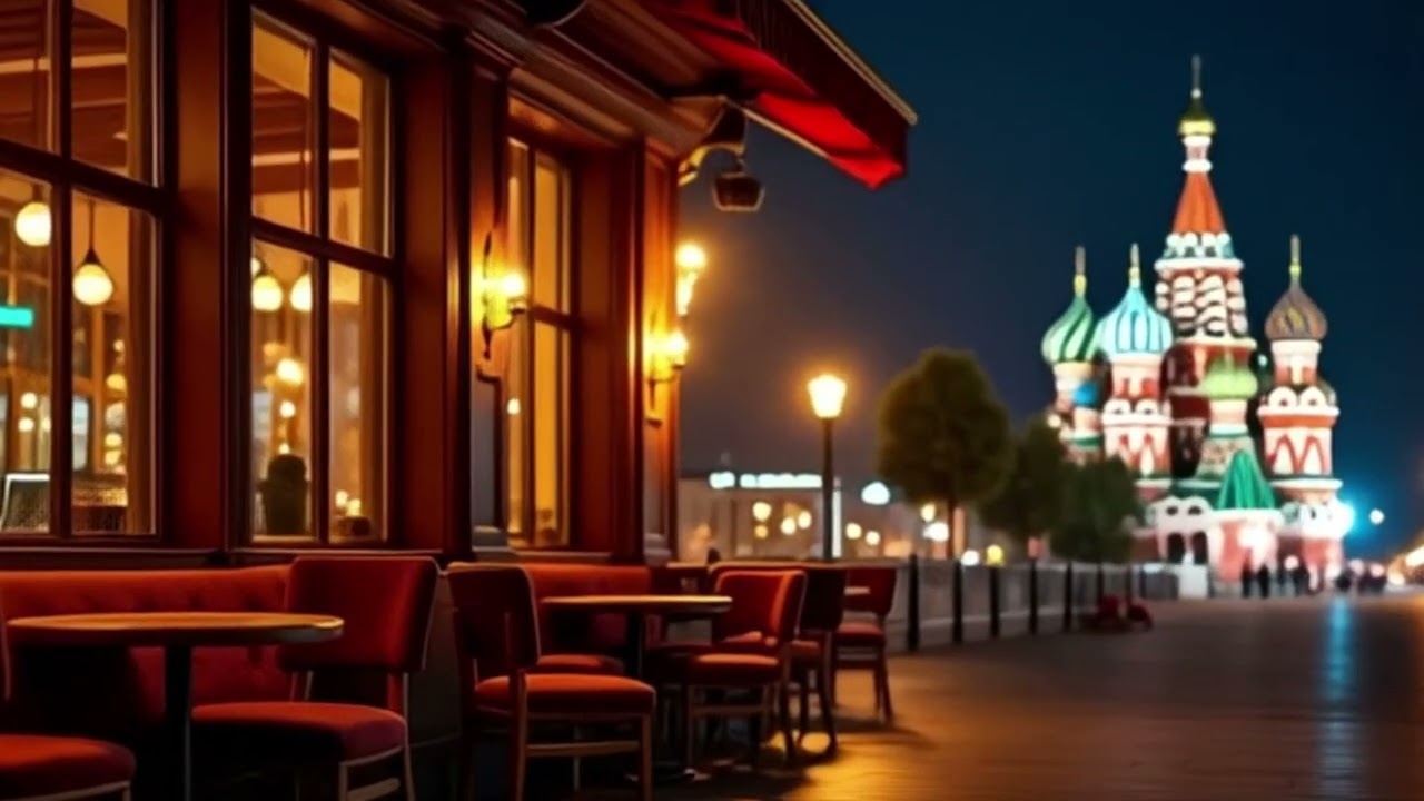 Russian Jazz in a Moscow Caf&eacute; - Caf&eacute; Jazz for Calm Nights: Perfect for Study and Sleep