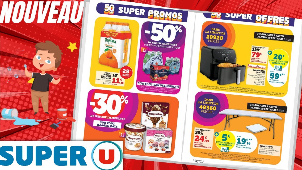 catalogue SUPER U du 16 au 28 septembre 2025 🌞 Arrivage - FRANCE