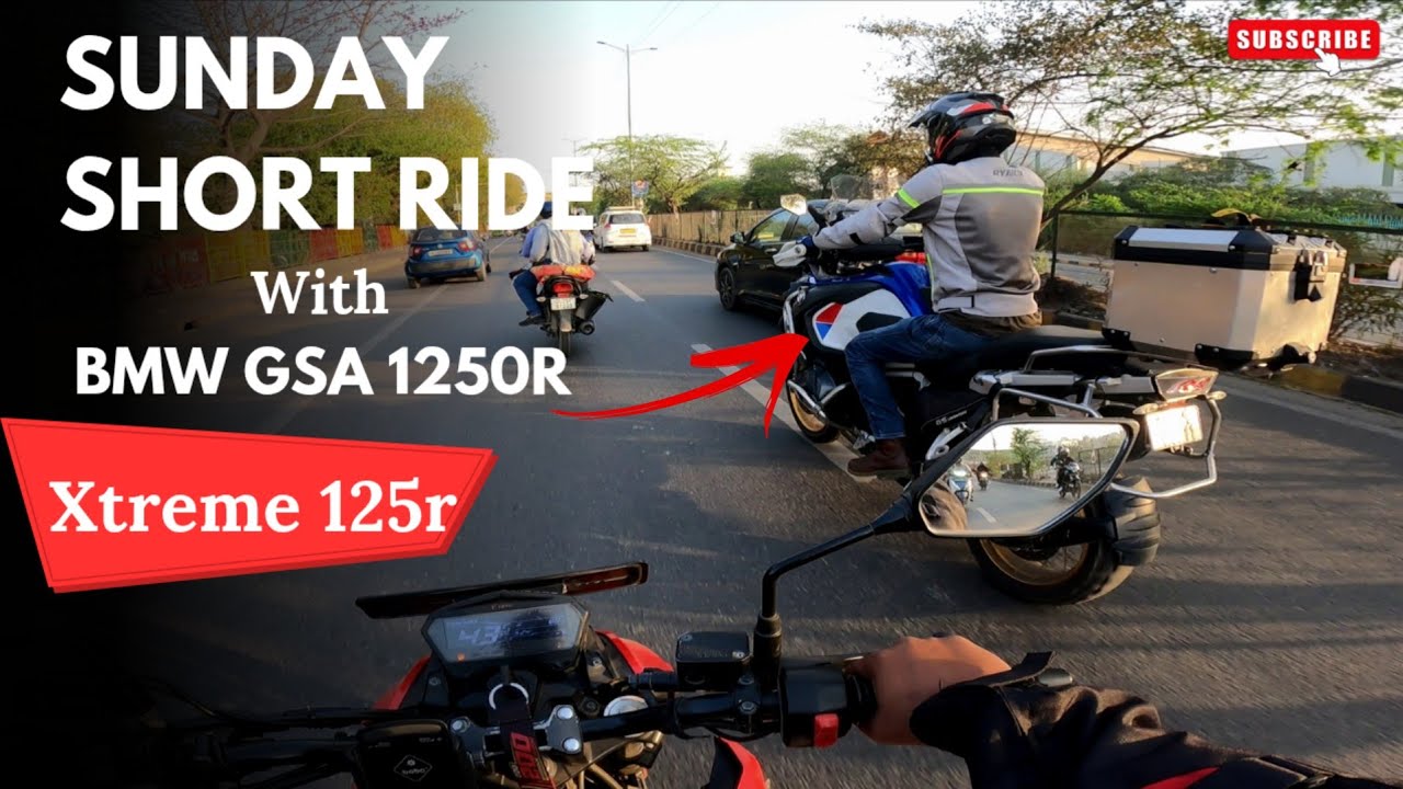 SUNDAY SHORT RIDE WITH BMW GSA 1250R | HAPPY HOLI GUYS | socha ni tha yeh hoga😢!