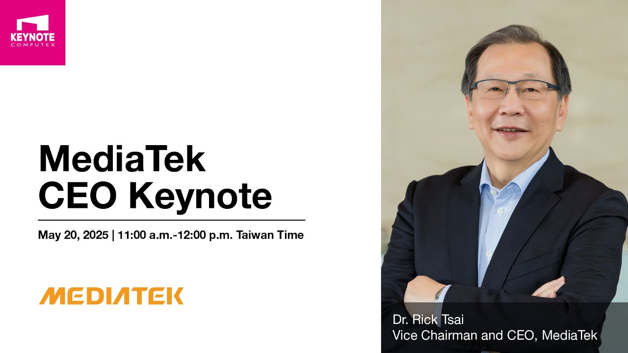 COMPUTEX 2025 Keynote: MediaTek