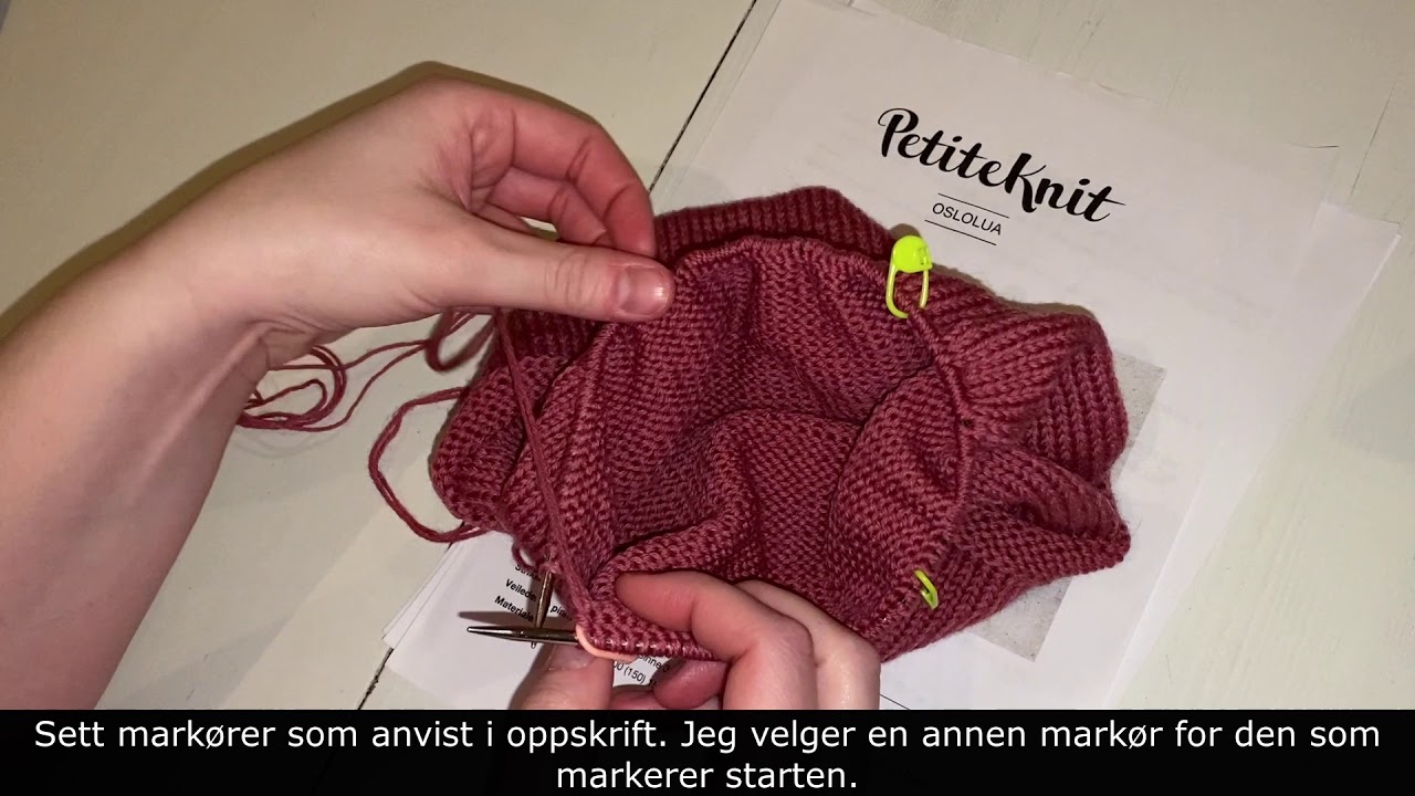Osloluen - PetiteKnit - hele prosessen