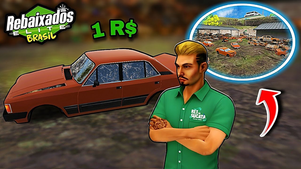 FIQUEI RICO VENDENDO SUCATAS NO FERRO VELHO!! NOVO SISTEMA DO REBAIXADOS ELITE BRASIL!! 😱