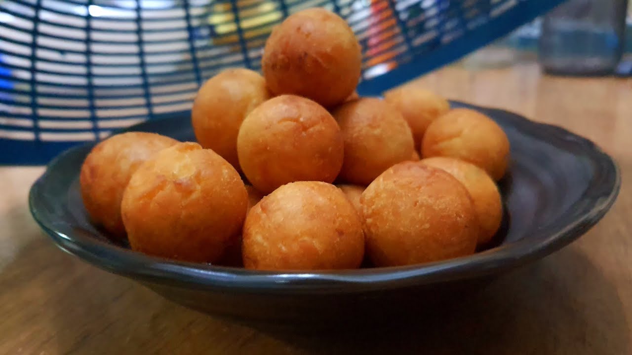 Fried Sweet Potato Balls | @DAPUR2020