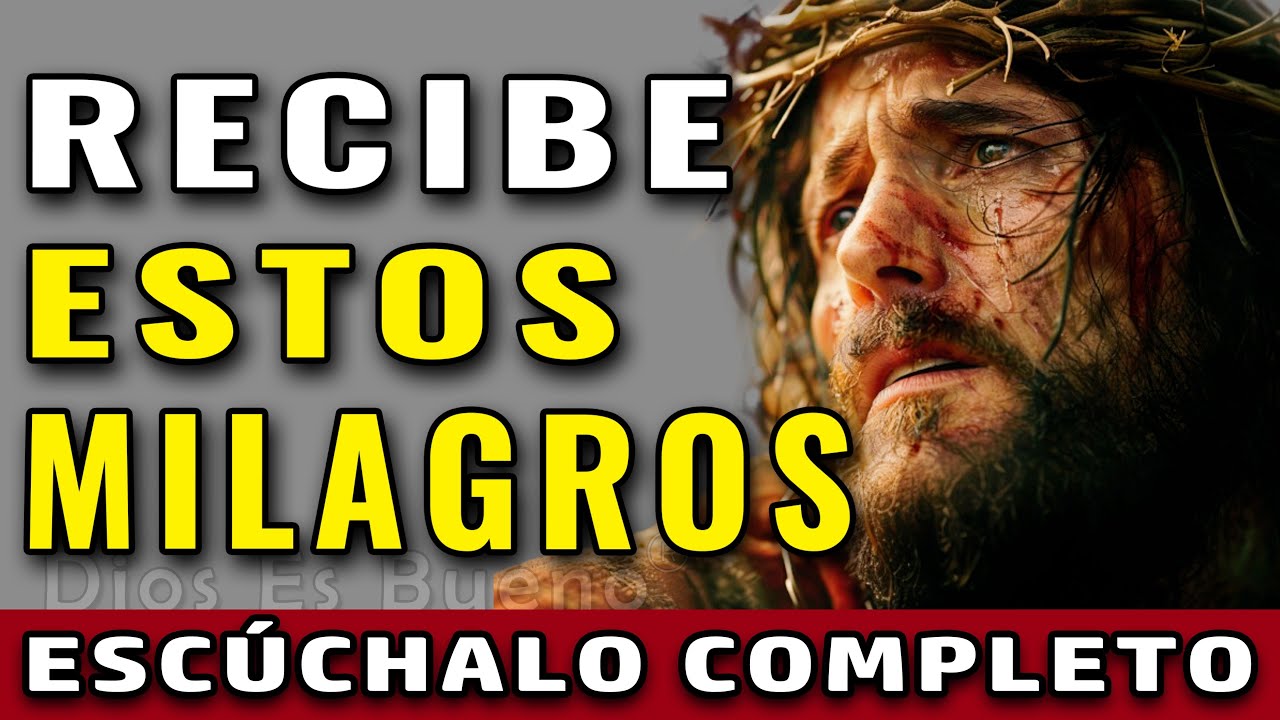 DIOS TE DICE HOY, ESCUCHÉ TU ORACIÓN, RECIBE ESOS MILAGROS URGENTES POR LOS QUE LLORA TU CORAZÓN.