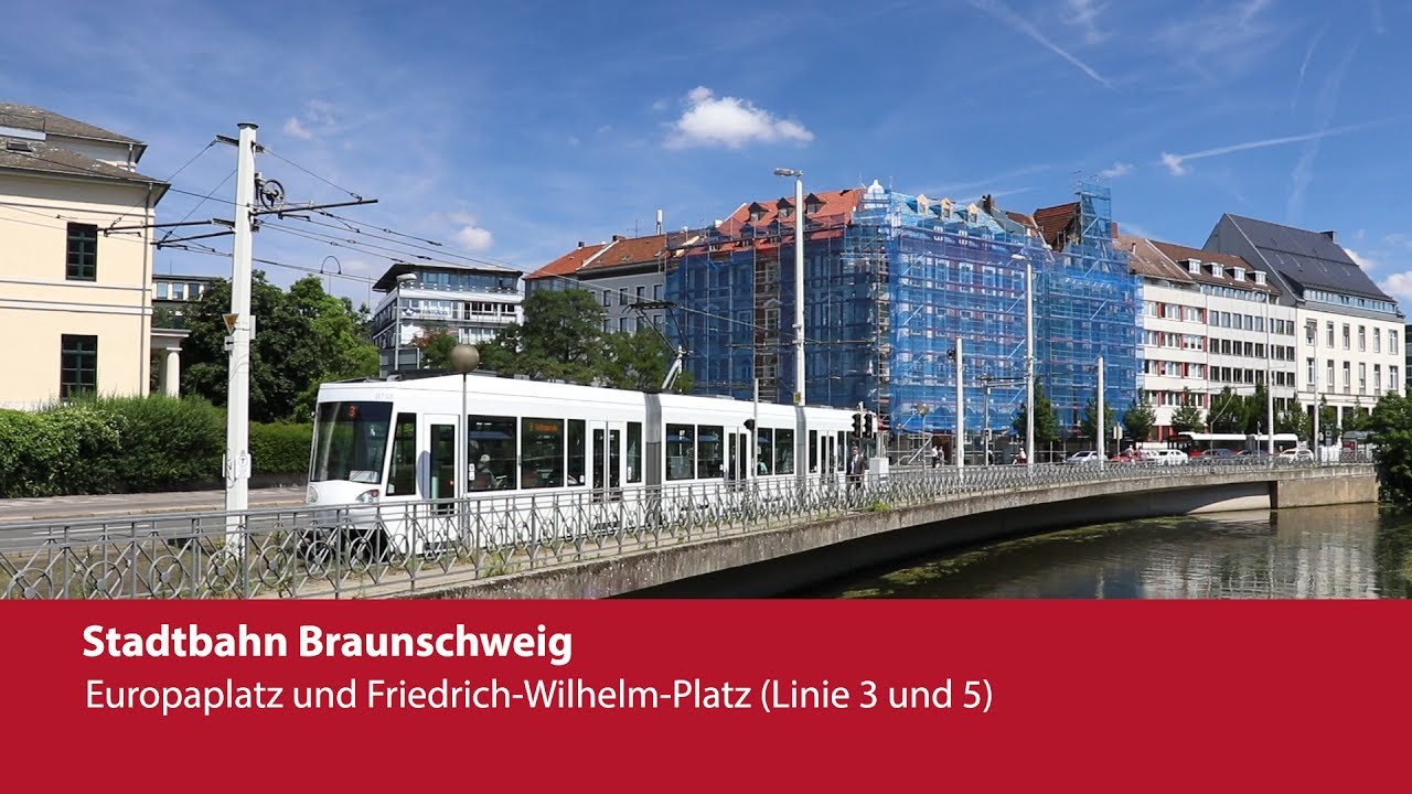 Stadtbahn Braunschweig - Europaplatz und Friedrich-Wilhelm-Platz