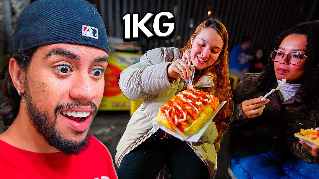 FOMOS COMER O DOGAO DE 1KG DE OSASCO! EU NÃO AGUENTEI😂