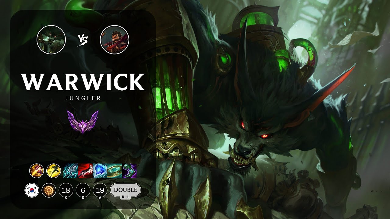 Warwick Jungle vs Graves - KR Master Patch 13.20
