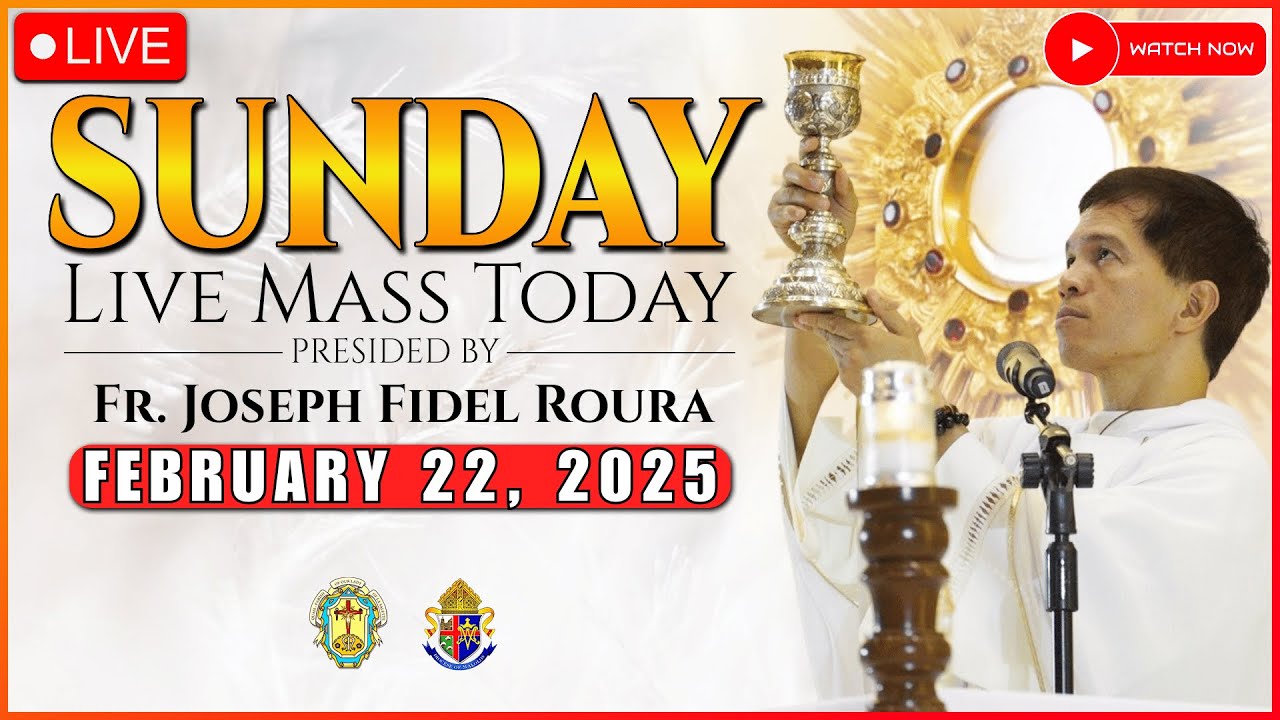 SUNDAY FILIPINO LIVE MASS TODAY ONLINE || FEBRUARY 23, 2025 | FR. FIDEL ROURA