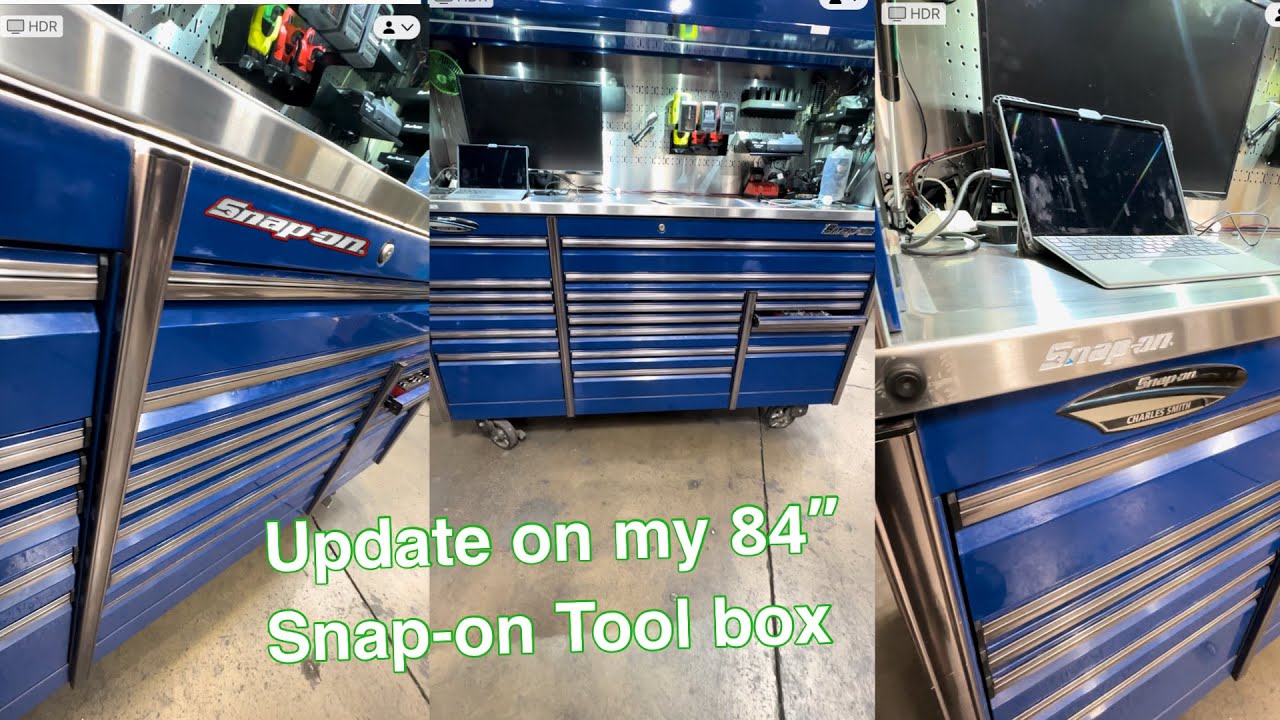 The definition of “Lifetime Warranty” new top update on my 84” Snap-On Epiq Tool Box. 