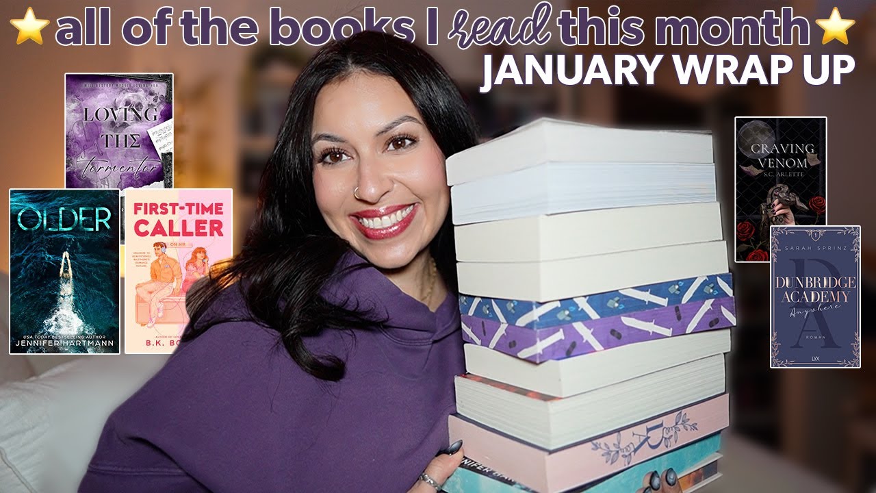 let's talk about the 13 books I read in January ☃️📖