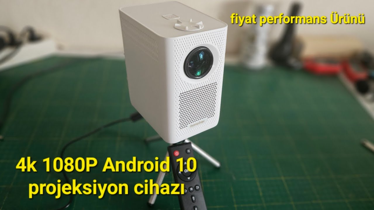 HONGTOP S30 MAX projekt&ouml;r 4K 1080P Android 10 projekt&ouml;r